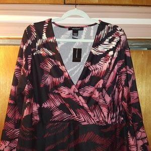 💯🆕️Ashley Stewart long sleeve dress